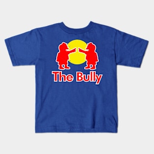 Funny Bully Energy Drink Cartoon Quote Logo Parody Kids T-Shirt